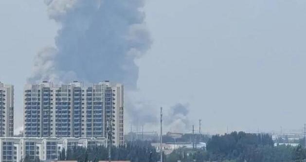 山东高密一化工车间爆炸
